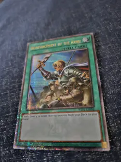 Yugioh Reinforcement Of The Army 1st Edition Quarter Century Secret Rare - Image 1