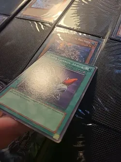 YUGIOH Laser Cannon Armor LOB-089 1st Edition - Image 2