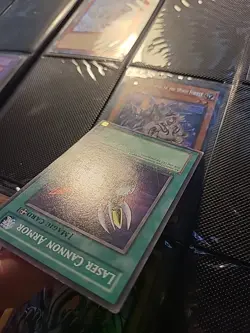 YUGIOH Laser Cannon Armor LOB-089 1st Edition - Image 3