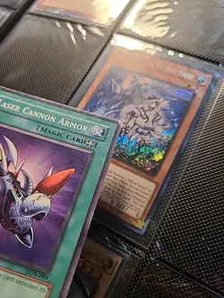YUGIOH Laser Cannon Armor LOB-089 1st Edition - Image 5