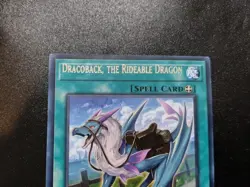 *RAISED NAME ERROR* Dracoback, the Rideable Dragon GRCR-EN032 Yugioh Card NM - Image 2