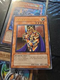 Yugioh King's Knight EEN-EN006 Ultimate Rare 1st Ed - Image 1