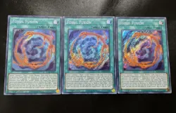 3x Fossil Fusion BLAR-EN011 Secret Rare 1st Edition Yugioh Card Playset LP - Image 1