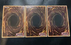 3x The Chaos Creator BLCR-EN070 Secret Rare 1st Edition Yugioh Card Playset NM - Image 2