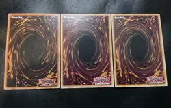 3x Skill Drain DCR-049 Rare Unlimited Edition Yugioh Card Playset HP-LP - Image 2