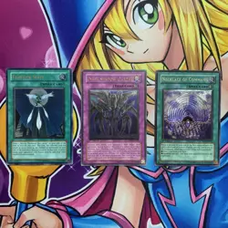 Yugioh! Lot of 3 GX Ultimate Rares ALL LP/NM Vintage - Image 1