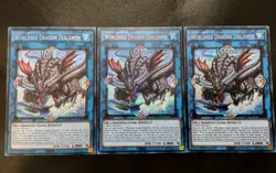 3x Worldsea Dragon Zealantis Prismatic Secret Rare MP23-EN193 Yugioh Card NM - Image 1