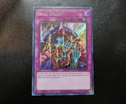 Skill Drain Secret Rare RA02-EN077 25th Anniversary Yugioh Card NM - Image 1