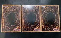 3x Gold Sarcophagus YGLD-ENC26 1st Edition Ultra Rare Yugioh Card Playset LP - Image 2
