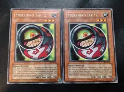 2x Morphing Jar #2 PSV-EN040 Unlimited Rare Goat Format Yugioh Card Set NM - Image 1