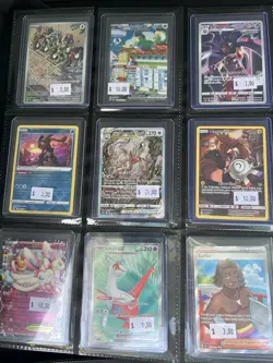 Pokemon Card Collection Modern Binder Loaded, Used To Vend, Collectr Value Pic - Image 3
