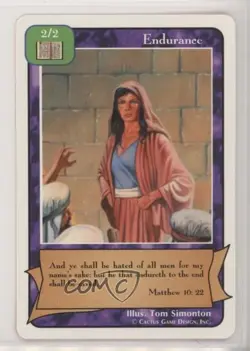 1996 Redemption - Collectible Card Game: Prophets Endurance - Image 1