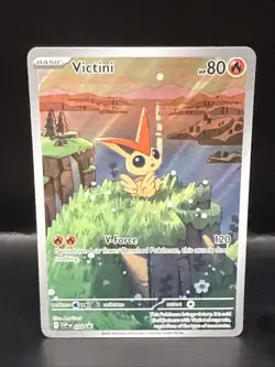 Pokemon Victini Promo SV: Scarlet & Violet Promo Cards 208 NM - Image 1