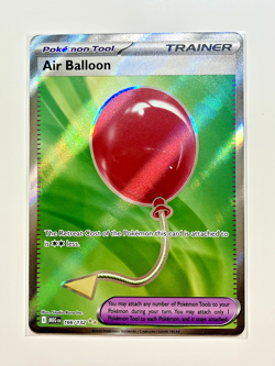 Air Balloon 166/132 - English Pokemon Card - Near Mint NM - Mega Evolution Set - Image 1