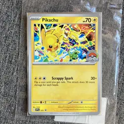 Pikachu Promo 2025 World Championships SVP EN 225 Pokemon Card Worlds - Image 1