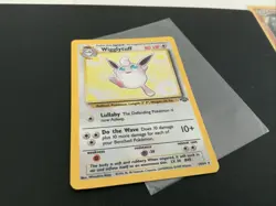 Stage 1 PokeMon "Wigglytuff" 16/64 Gamefreak 1999 Card Never Played - in Sleeve - Image 2