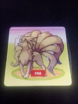 Pokemon Ninetails Shiny Gameboy Lenticular Card #038 Chinese Release US Seller - Image 1