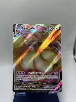 Pokemon TCG Eevee VMAX G-Max Cuddle Holo Rare Card - Image 1