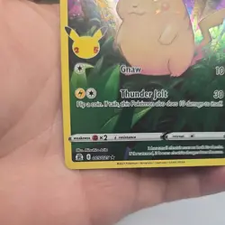 Pokemon TCG Celebrations Pikachu Card 5/25 Holographic, Near Mint Condition - Image 3