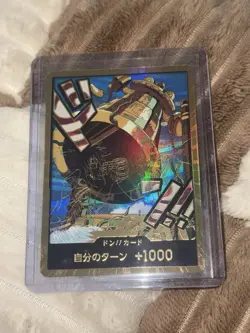 ONE PIECE Card DON!! CARD Kalgara [Gold Foil] The Best PRB-02 - Image 1