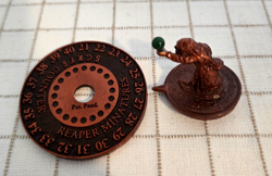 MTG SCRYE COUNTER REAPER Original 1994 Green ORB Magic The Gathering Miniatures - Image 2