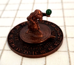 MTG SCRYE COUNTER REAPER Original 1994 Green ORB Magic The Gathering Miniatures - Image 3