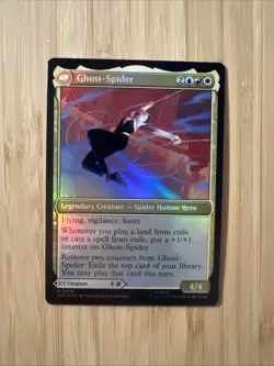 MTG ~ Gwen Stacy/Ghost-Spider ~ Mythic FOIL #0078 - Marvel’s Spider-Man : NM - Image 2