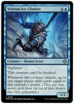 Veteran Ice Climber (Foil) - 0064 - Tarkir Dragonstorm - MTG - NM/M - Image 1