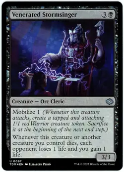 Venerated Stormsinger (Foil) - 0097 - Tarkir Dragonstorm - MTG - NM/M - Image 1