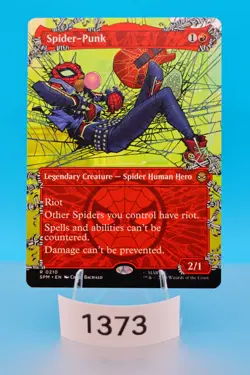 MTG Spider-Punk (Borderless) Marvel's Spider-Man Regular #210 - Image 1