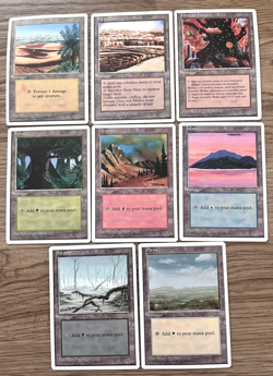 Magic The Gathering 4th Edition 97% Complete Set MTG 5/15 Basic Land No Land Tax - Image 2