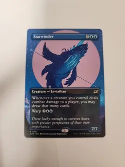 MTG Starwinder Edge Of Eternities Borderless Normal, Packfresh, 0291 - Image 1