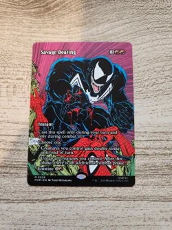 Savage Beating (Borderless) Marvel Universe Eternal-Legal Regular - Image 1