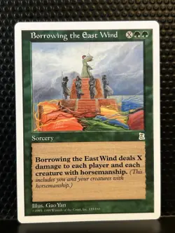 Borrowing the East Wind |MtG Magic Portal Three Kingdoms P3K |English |Near Mint - Image 1