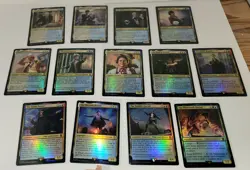 MTG Magic Doctor Dr Who Time Lord Collection Set of all 13 Doctors Foil - Image 1