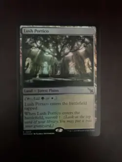 MTG Lush Portico Murders at Karlov Manor Foil - Magic the Gathering - Image 1
