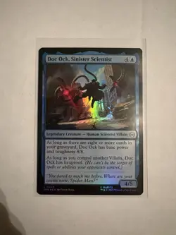 NM Foil Doc Ock, Sinister Scientist, MTG, Marvel's Spider-Man, Magic, 29 - Image 1