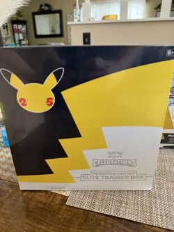 Pokemon Center Celebrations Elite Trainer Box ETB 25th Anniversary Sealed Rare - Image 2