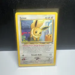 Pokemon: Eevee #38/75 Neo Discovery 2001 Vintage Non-holo - LP - Image 1