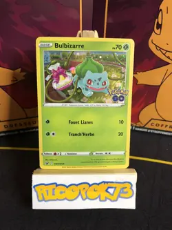 Carte Pokemon BULBIZARRE SWSH231 PROMO Holo Pokemon GO EB10.5 FR NEUF - Image 1