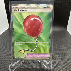 Air Balloon 166/132 Full Art Ultra Rare Holo Mega Evolution Pokemon TCG NM - Image 1