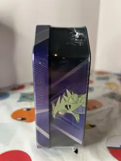 Pokemon TCG Triple Whammy Tyranitar Tin SEALED - Image 2