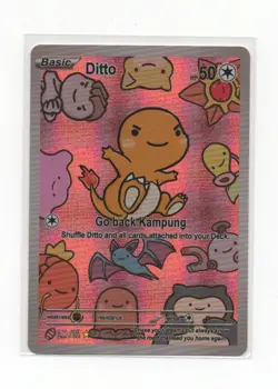 CHARMANDER Ditto - Genetic Mystery - 1ST PRINT - After Skool Hobby - Pokemon NM - Image 1