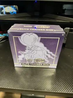 Pokemon Sword & Shield Chilling Reign [Ice Rider] ETB + Case tear in front ￼ - Image 1