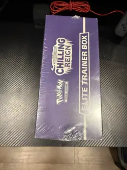 Pokemon Sword & Shield Chilling Reign [Ice Rider] ETB + Case tear in front ￼ - Image 5