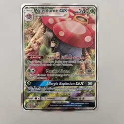 Vileplume GX Full Art 211/236 Pokemon Sm Cosmic Eclipse English NM Holo - Image 1