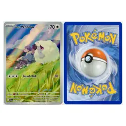 2025 Pokemon Hop’s Wooloo SV Journey Together Illustration Rare #170/159 NM - Image 3
