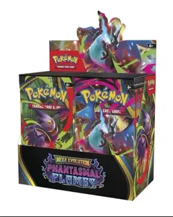 Pokemon Mega Evolution-Phantasmal Flames Booster Display Box (36 Packs)-Presale - Image 1
