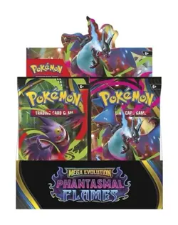 Pokemon Mega Evolution-Phantasmal Flames Booster Display Box (36 Packs)-Presale - Image 2