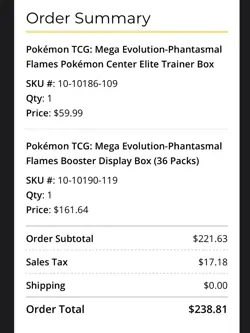 Pokemon Mega Evolution-Phantasmal Flames Booster Display Box (36 Packs)-Presale - Image 5